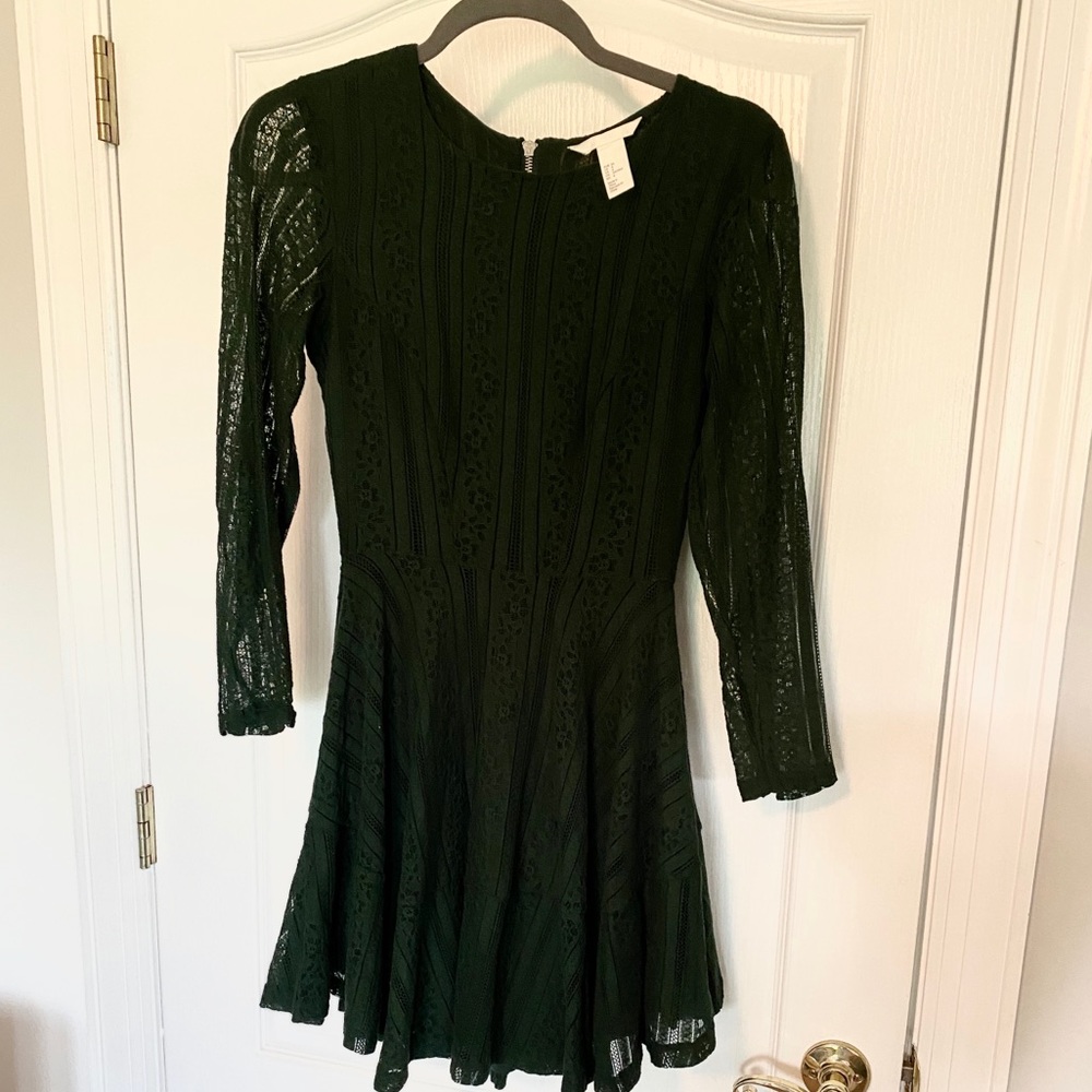 Green Lace Dress